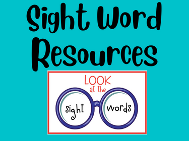  Sight Word Resources